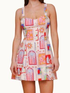 Avec Les Filles Mini Sun Dress
